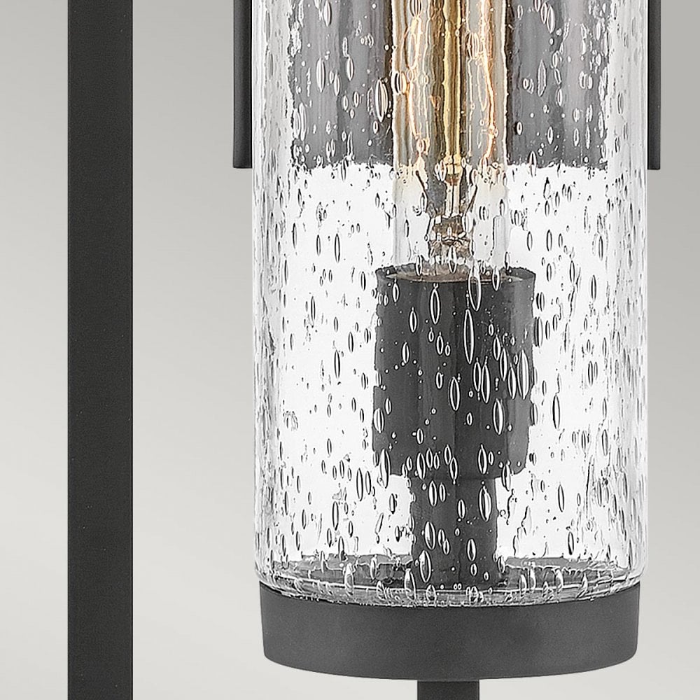 Hinkley Lighting HK-CORDILLERA-M-BK Cordillera 1 Light Outdoor Wall Light Black