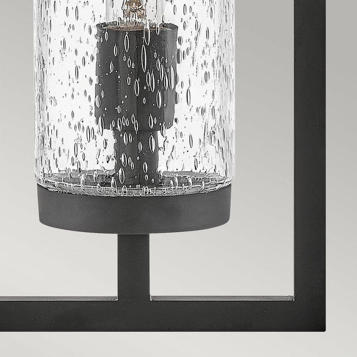 Hinkley Lighting HK-CORDILLERA-M-BK Cordillera 1 Light Outdoor Wall Light Black