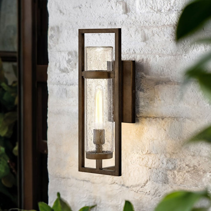 Hinkley Lighting HK-CORDILLERA-M-BU Cordillera 1 Light Outdoor Wall Light Burnished Bronze