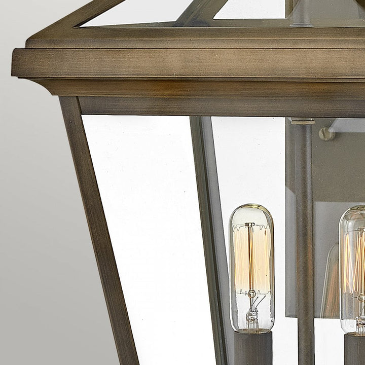 Hinkley Lighting HK-PALMA-M-BU Palma 2 Light Outdoor Medium Wall Lantern Burnished Bronze