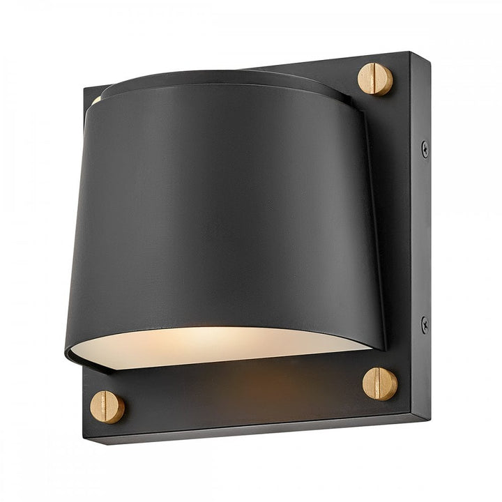 Hinkley Lighting HK-SCOUT-BK Scout 1 Light Outdoor Small Wall Light Black