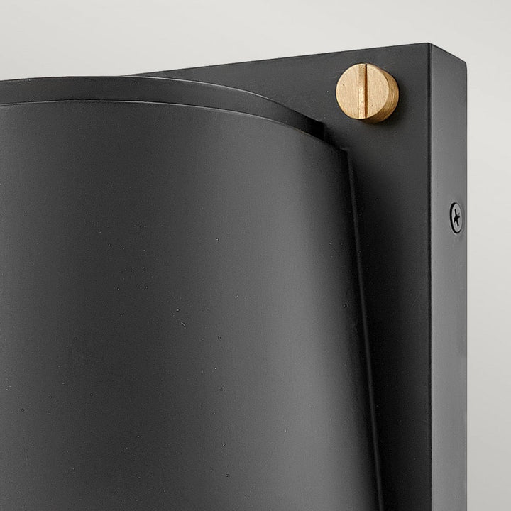 Hinkley Lighting HK-SCOUT-BK Scout 1 Light Outdoor Small Wall Light Black