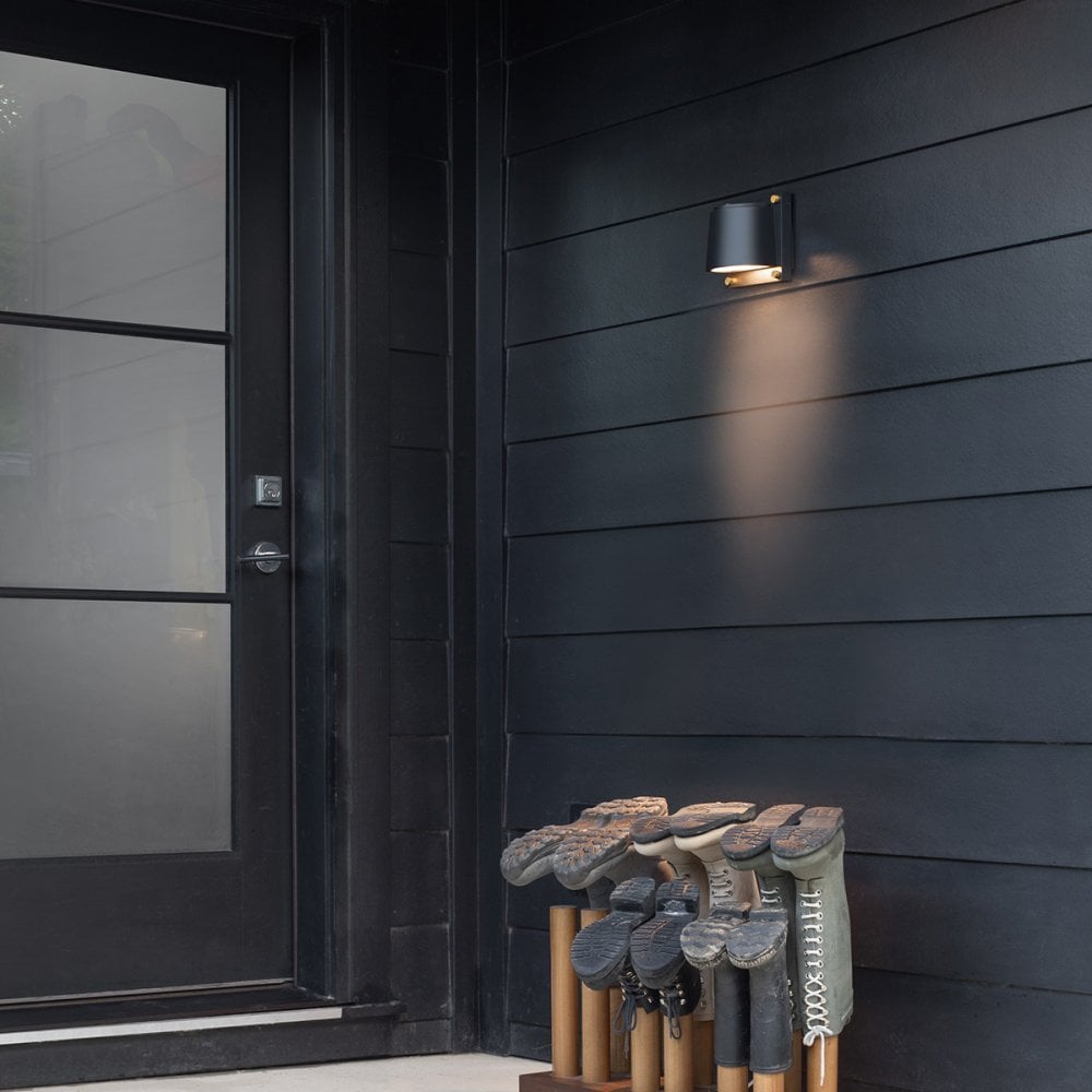 Hinkley Lighting HK-SCOUT-BK Scout 1 Light Outdoor Small Wall Light Black