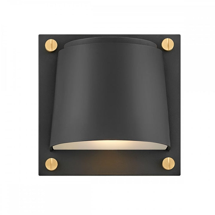 Hinkley Lighting HK-SCOUT-BK Scout 1 Light Outdoor Small Wall Light Black