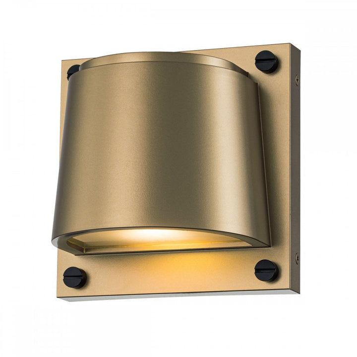 Hinkley Lighting HK-SCOUT-PHB Scout 1 Light Outdoor Small Wall Light Painted Heritage Brass