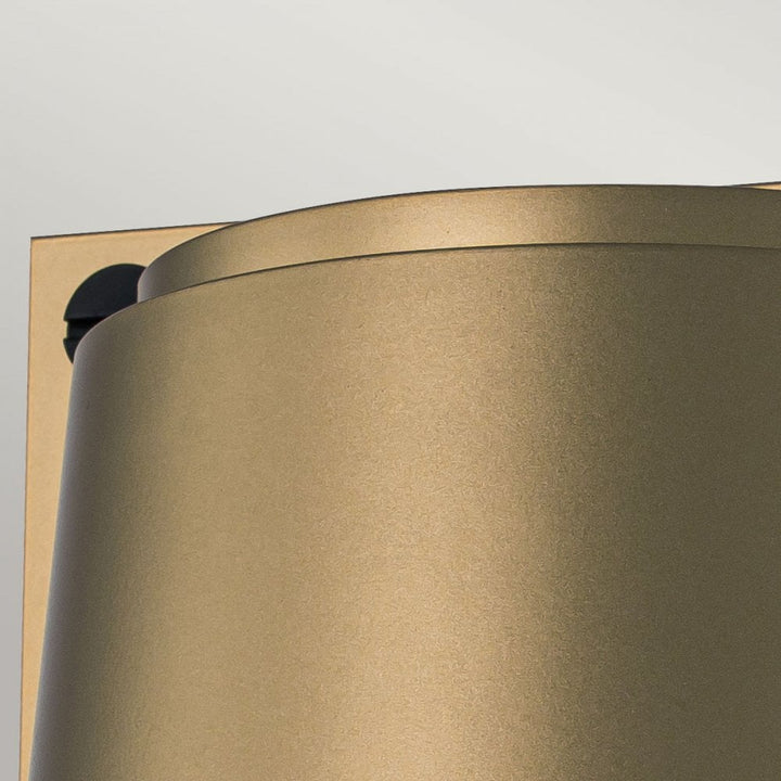 Hinkley Lighting HK-SCOUT-PHB Scout 1 Light Outdoor Small Wall Light Painted Heritage Brass
