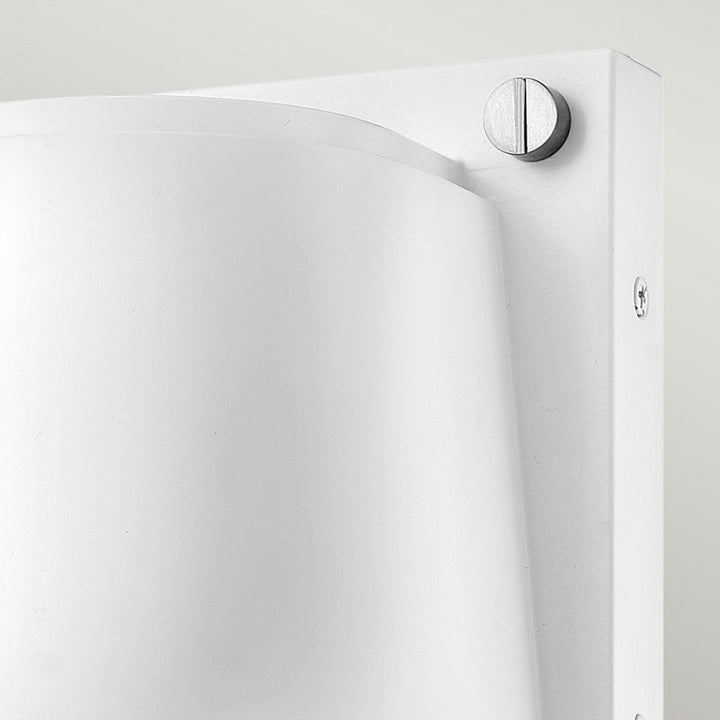 Hinkley Lighting HK-SCOUT-WHT Scout 1 Light Outdoor Small Wall Light Satin White