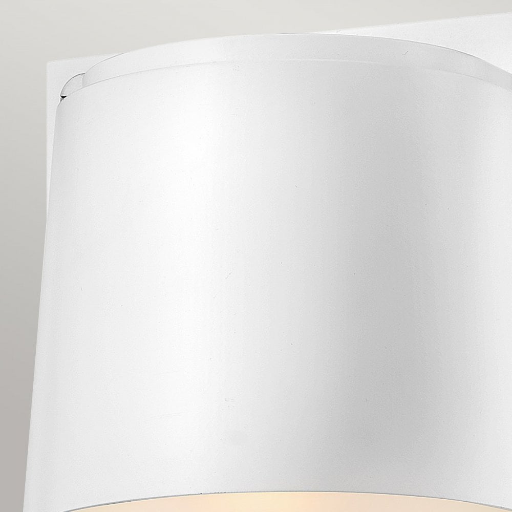 Hinkley Lighting HK-SCOUT-WHT Scout 1 Light Outdoor Small Wall Light Satin White