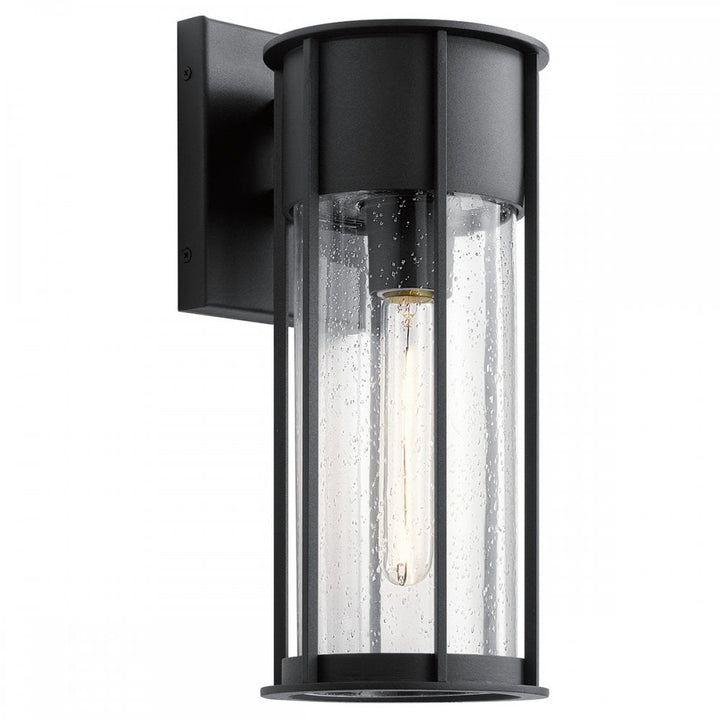 Kichler KL-CAMILLO-M-TBK Camillo 1 Light Outdoor Medium Wall Lantern Textured Black