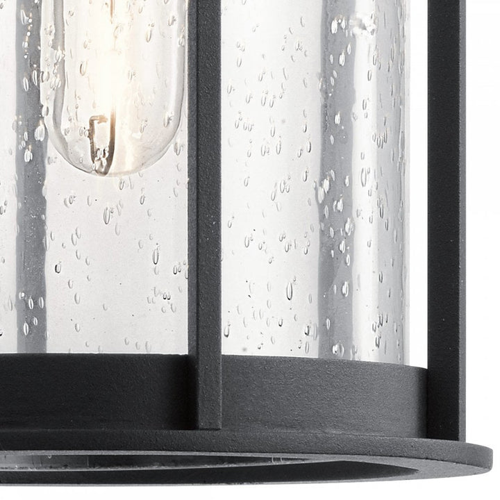 Kichler KL-CAMILLO-M-TBK Camillo 1 Light Outdoor Medium Wall Lantern Textured Black