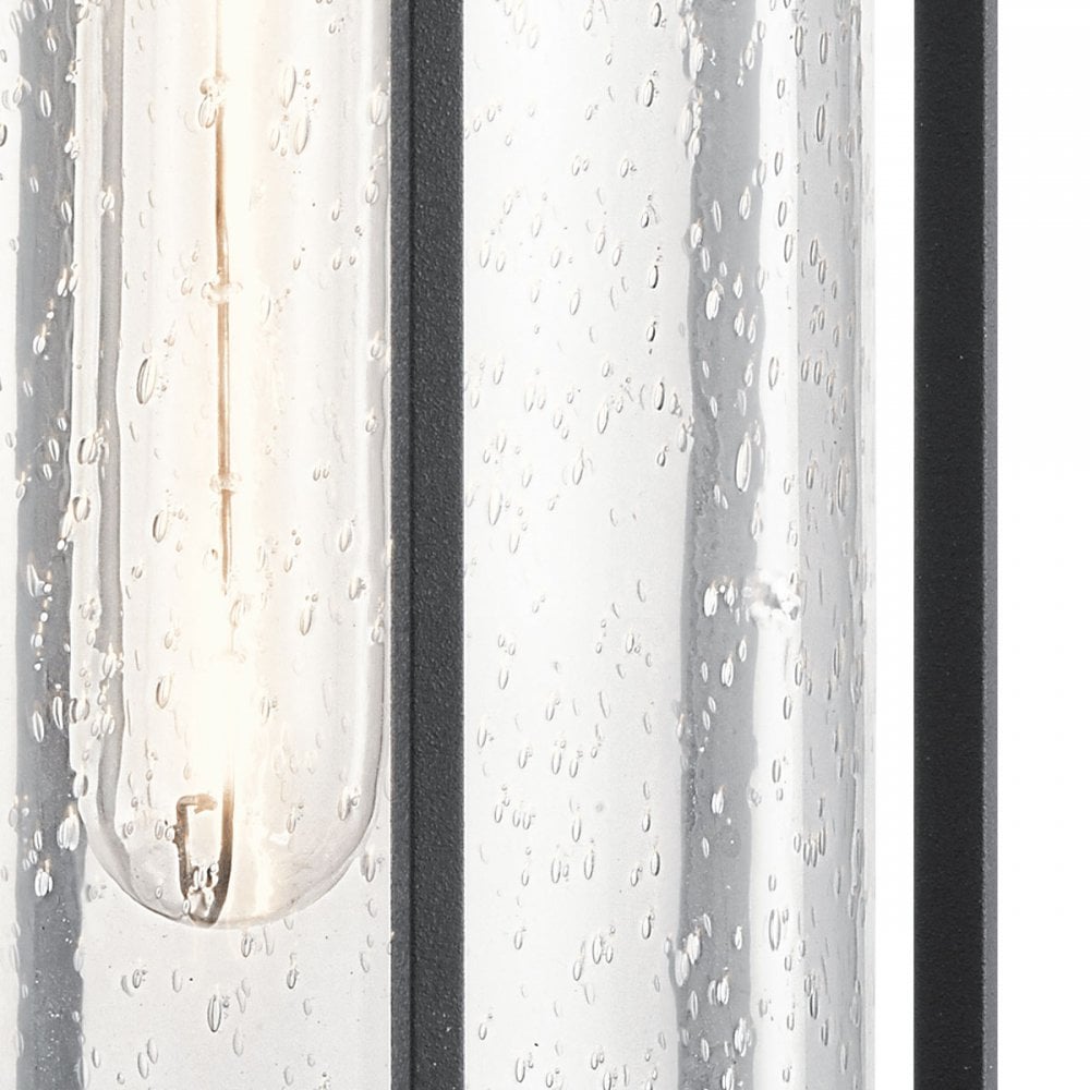 Kichler KL-CAMILLO-M-TBK Camillo 1 Light Outdoor Medium Wall Lantern Textured Black