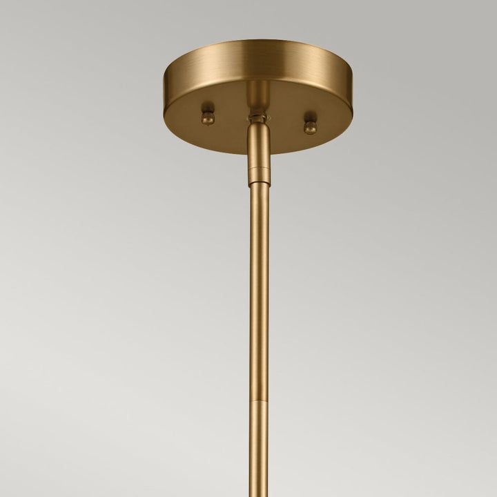 Kichler KL-LUELLA-3P-BNB Luella 3 Light Duo-Mount Pendant Brushed Natural Brass