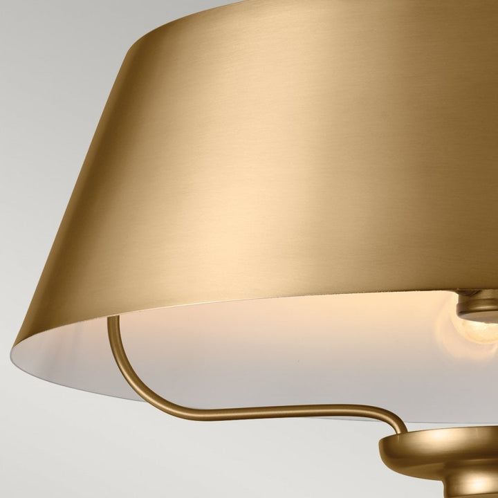 Kichler KL-LUELLA-3P-BNB Luella 3 Light Duo-Mount Pendant Brushed Natural Brass
