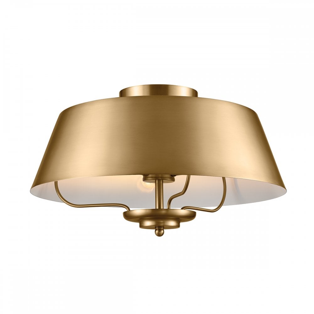 Kichler KL-LUELLA-3P-BNB Luella 3 Light Duo-Mount Pendant Brushed Natural Brass