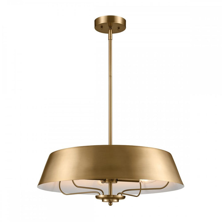 Kichler KL-LUELLA-4P-BNB Luella 4 Light Duo-Mount Pendant Brushed Natural Brass