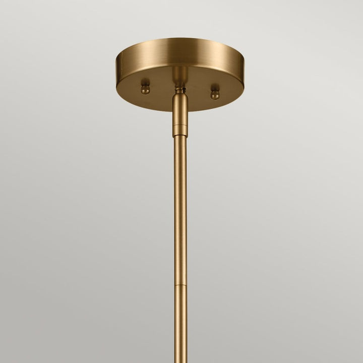 Kichler KL-LUELLA-4P-BNB Luella 4 Light Duo-Mount Pendant Brushed Natural Brass