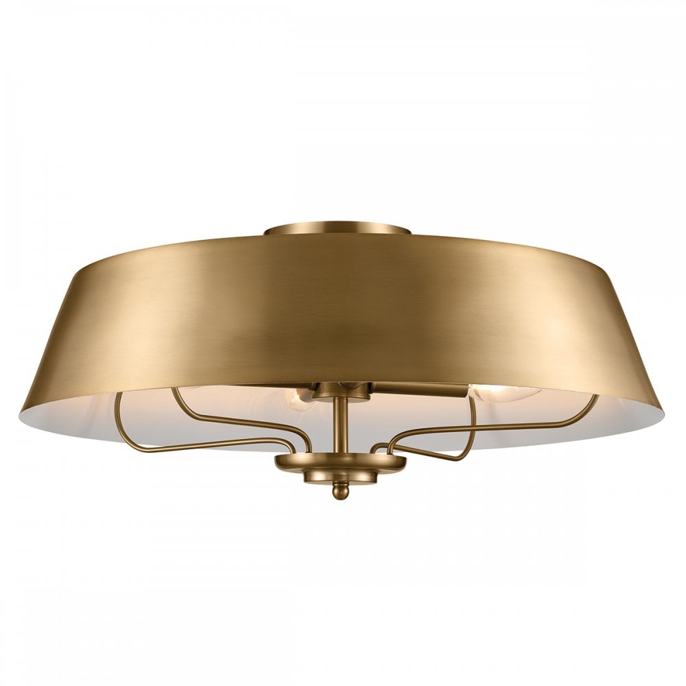 Kichler KL-LUELLA-4P-BNB Luella 4 Light Duo-Mount Pendant Brushed Natural Brass