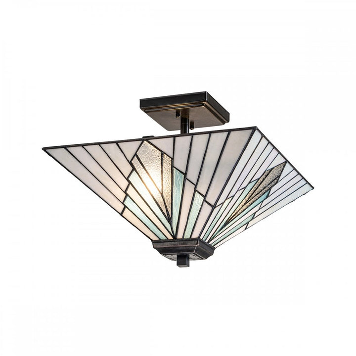 Elstead TF-ALDERLEY-F-P Alderley 2 Light Trio-Mount Pendant Vintage Bronze