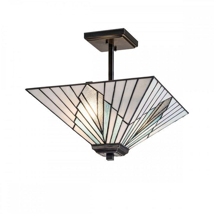 Elstead TF-ALDERLEY-F-P Alderley 2 Light Trio-Mount Pendant Vintage Bronze