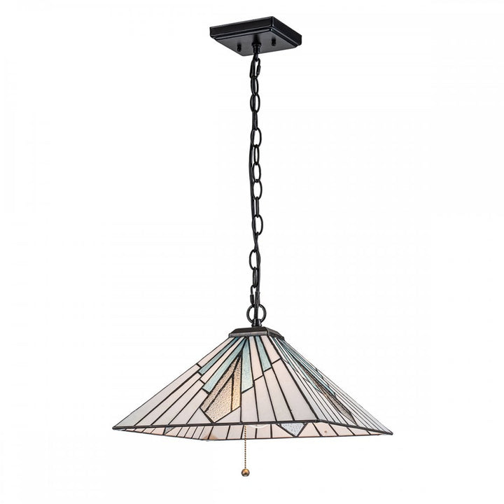 Elstead TF-ALDERLEY-P Alderley 1 Light Pendant Vintage Bronze
