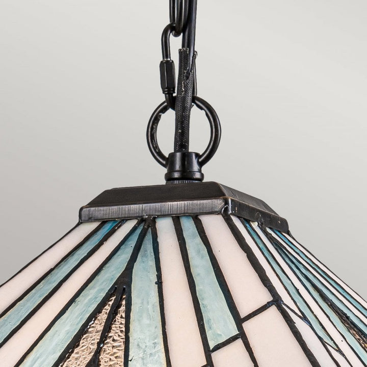 Elstead TF-ALDERLEY-P Alderley 1 Light Pendant Vintage Bronze