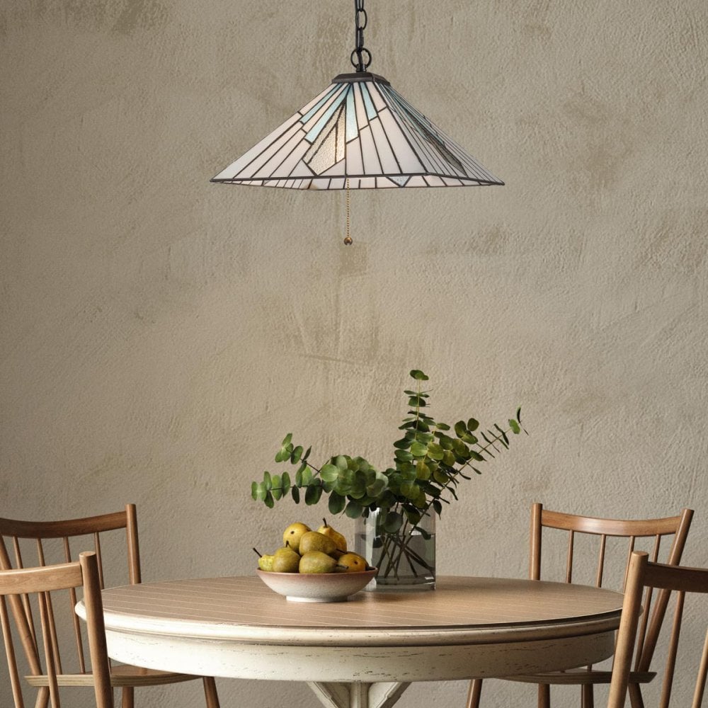 Elstead TF-ALDERLEY-P Alderley 1 Light Pendant Vintage Bronze