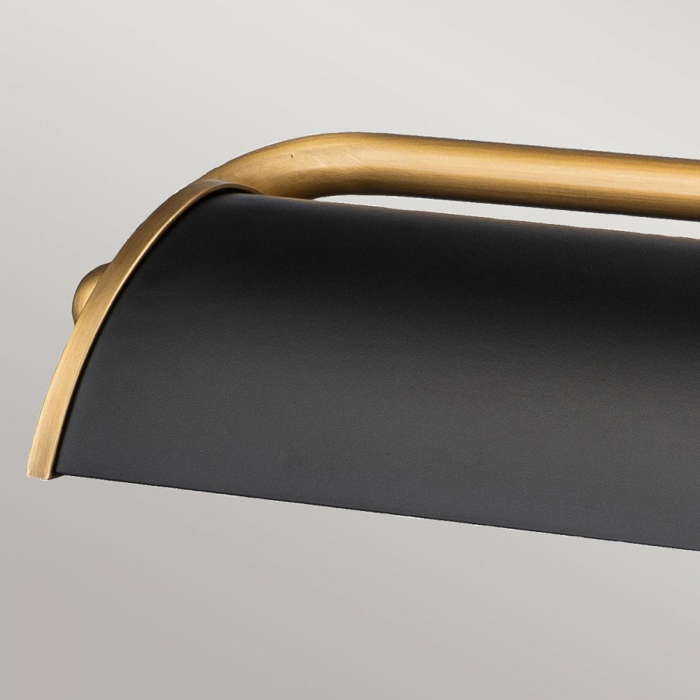 Elstead WINCHFIELD-PLL-AB-MB Winchfield 4 Light Large Picture Light Aged Brass & Matte Black