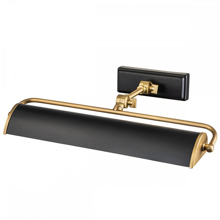 Elstead WINCHFIELD-PLM-AB-MB Winchfield 2 Light Medium Picture Light Aged Brass & Matte Black