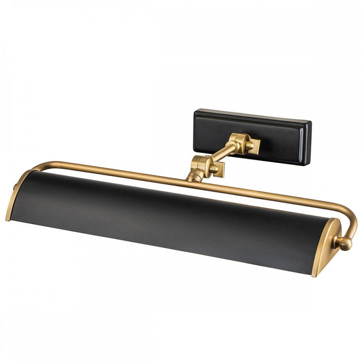 Elstead WINCHFIELD-PLM-AB-MB Winchfield 2 Light Medium Picture Light Aged Brass & Matte Black