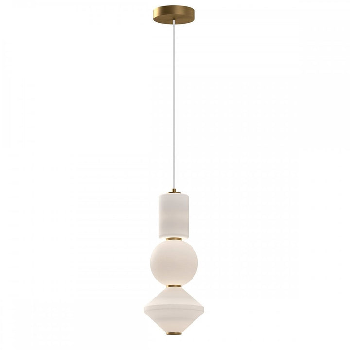Alora Mood ALM-BIJOU-P3-GD Bijou LED Pendant Aged Gold