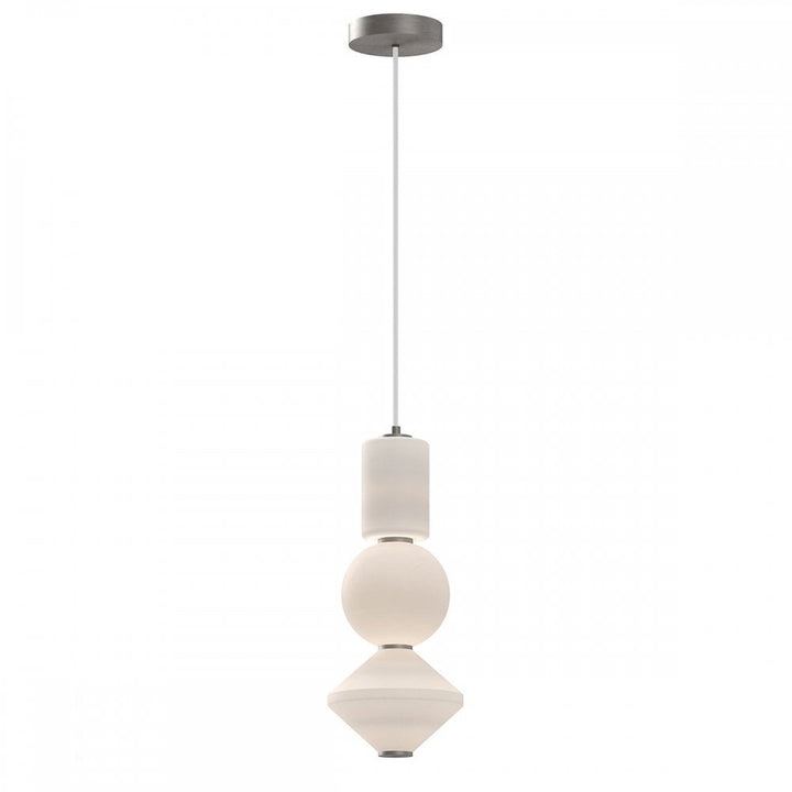 Alora Mood ALM-BIJOU-P3-PN Bijou LED Pendant Brushed Nickel