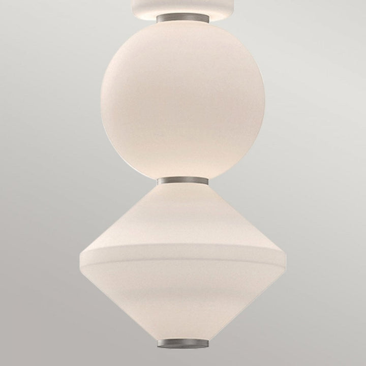 Alora Mood ALM-BIJOU-P3-PN Bijou LED Pendant Brushed Nickel