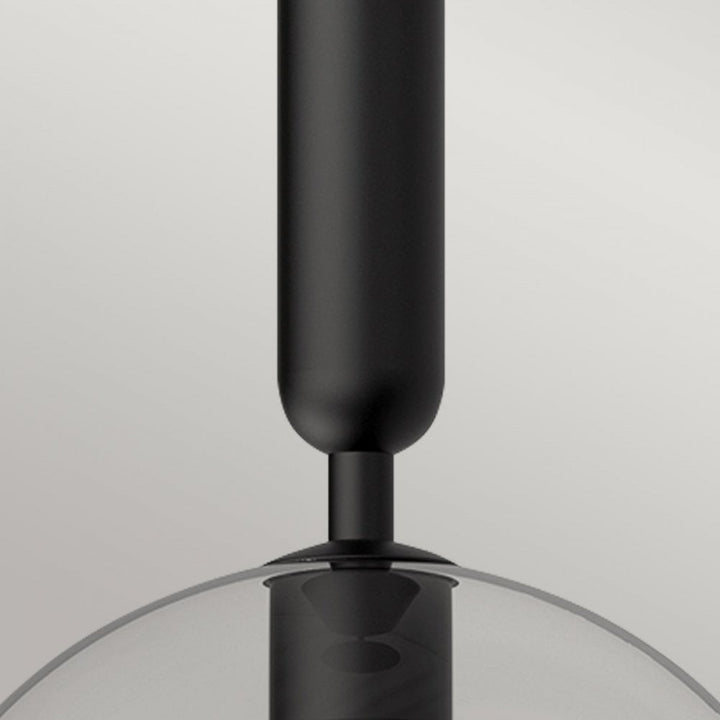Alora Mood ALM-JUDE-P-MB-CL Jude 1 Light Pendant Matte Black