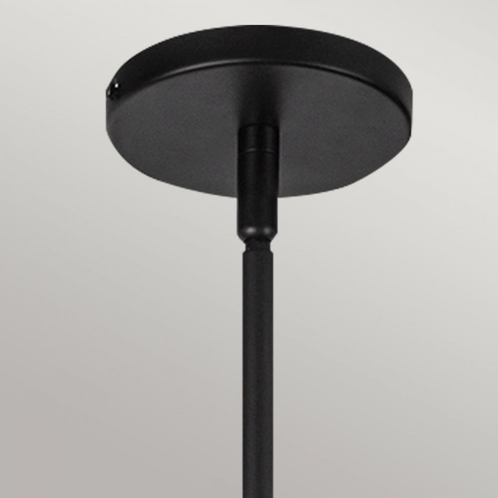 Alora Mood ALM-PERTH-P-BK Perth 1 Light Pendant Matte Black