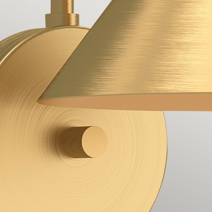 Alora Mood ALM-REMYCK-1WB-GD Remyck 1 Light Wall Light Brushed Gold