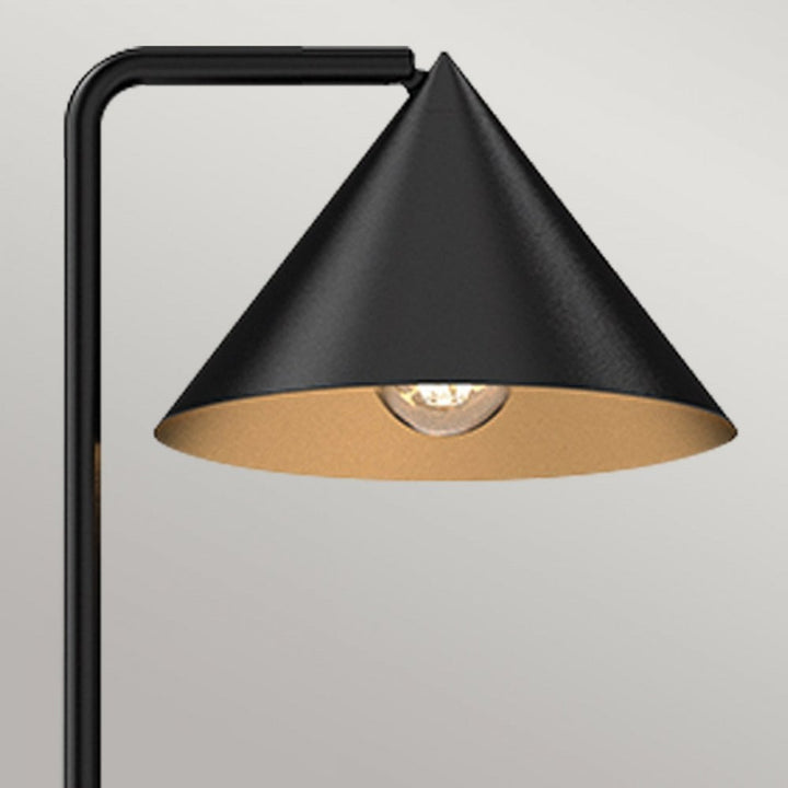 Alora Mood ALM-REMYCK-FL-BK Remyck 1 Light Floor Lamp Matte Black