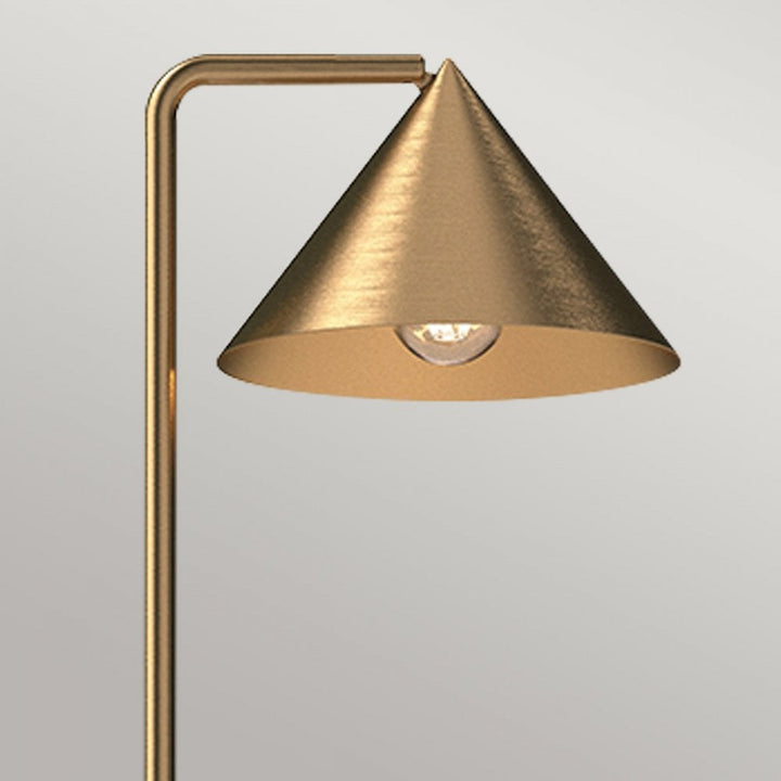 Alora Mood ALM-REMYCK-FL-GD Remyck 1 Light Floor Lamp Brushed Gold