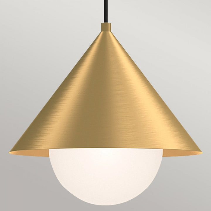 Alora Mood ALM-REMYCK-P-GD Remyck 1 Light Pendant Brushed Gold