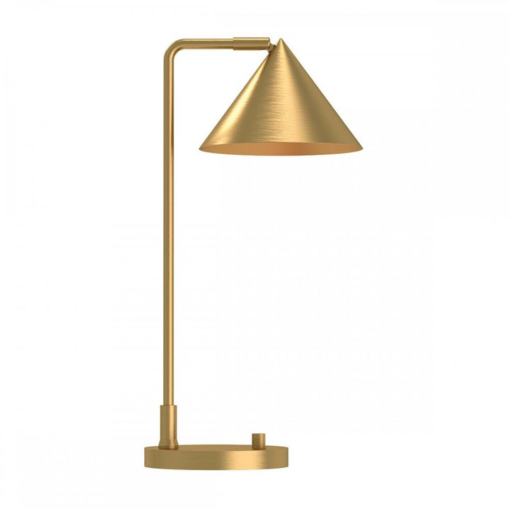 Alora Mood ALM-REMYCK-TL-GD Remyck 1 Light Table Lamp Brushed Gold