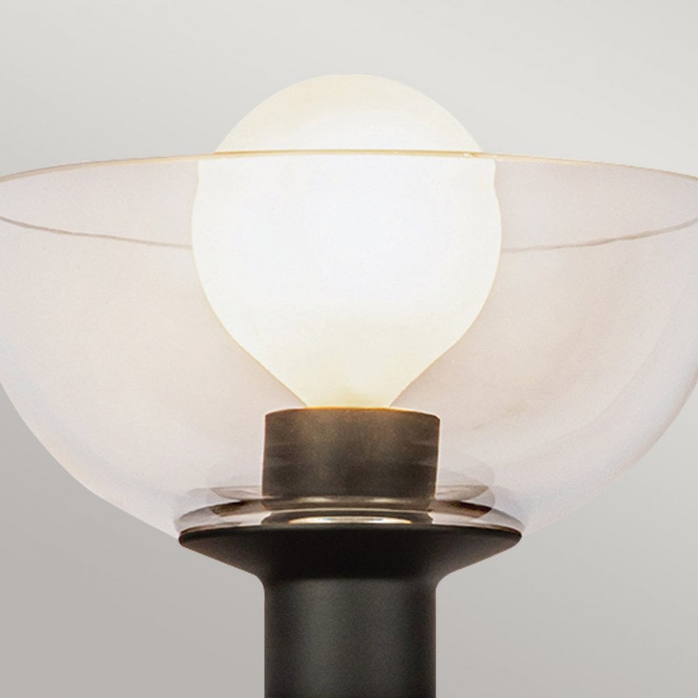 Alora Mood ALM-SYLVIA-1WB-BK-CL Sylvia 1 Light Wall Light Matte Black
