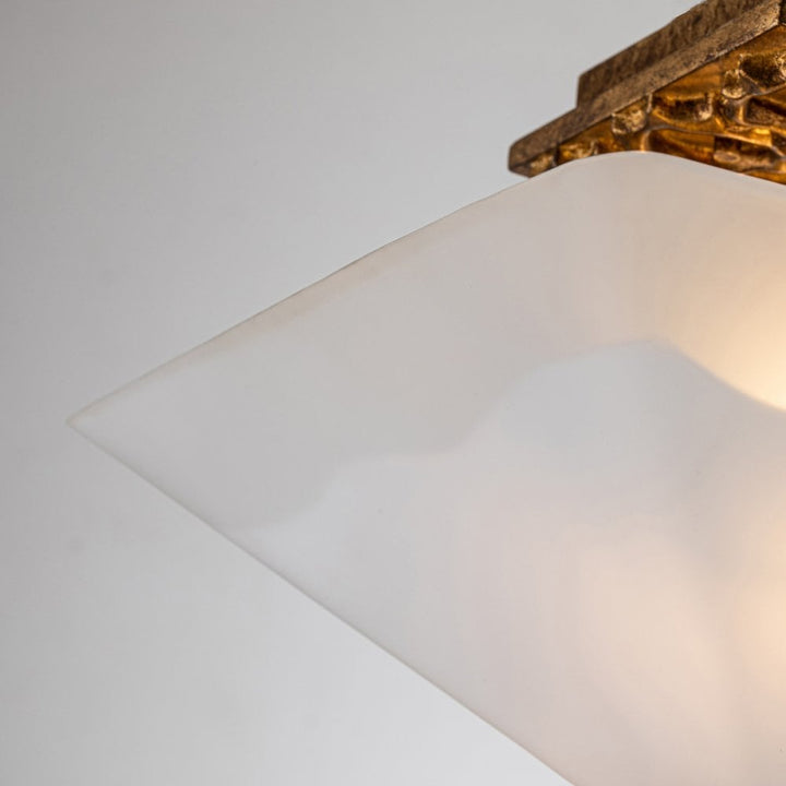 Flambeau STAR-F-S-DG Star 2 Light Flush Distressed Gold