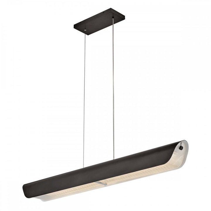 Hinkley Lighting HK-ARCO-LED-LP-117-BX Arco LED Linear Pendant Black Oxide