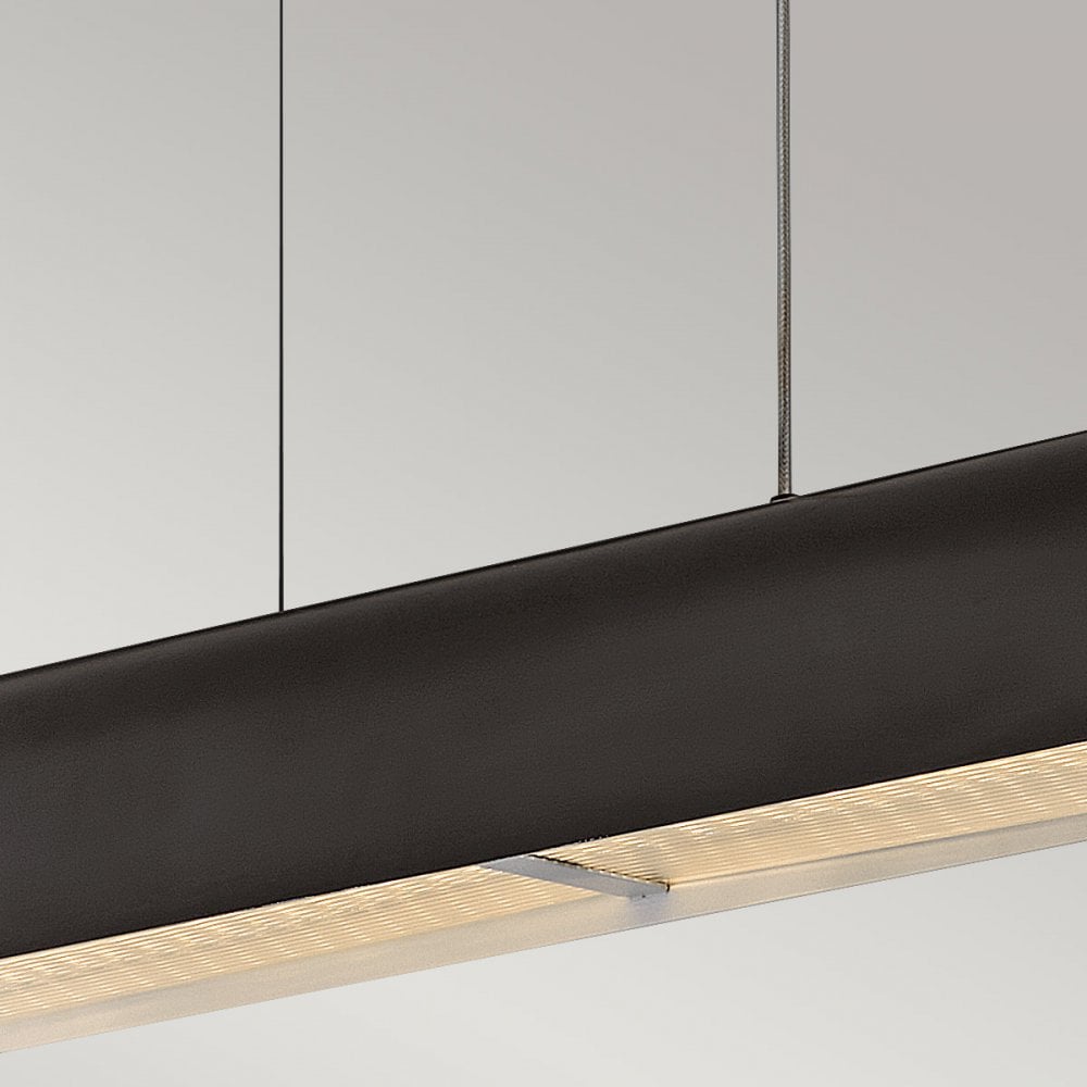 Hinkley Lighting HK-ARCO-LED-LP-117-BX Arco LED Linear Pendant Black Oxide