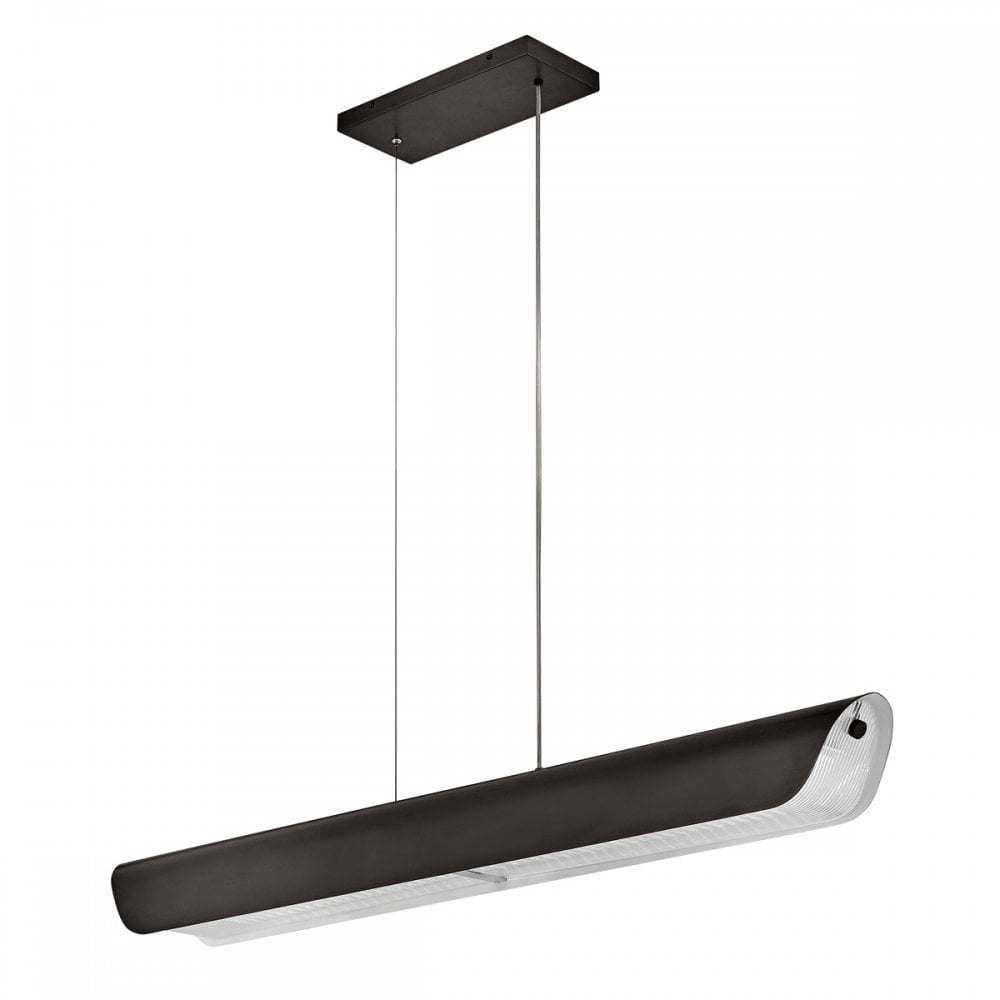 Hinkley Lighting HK-ARCO-LED-LP-117-BX Arco LED Linear Pendant Black Oxide