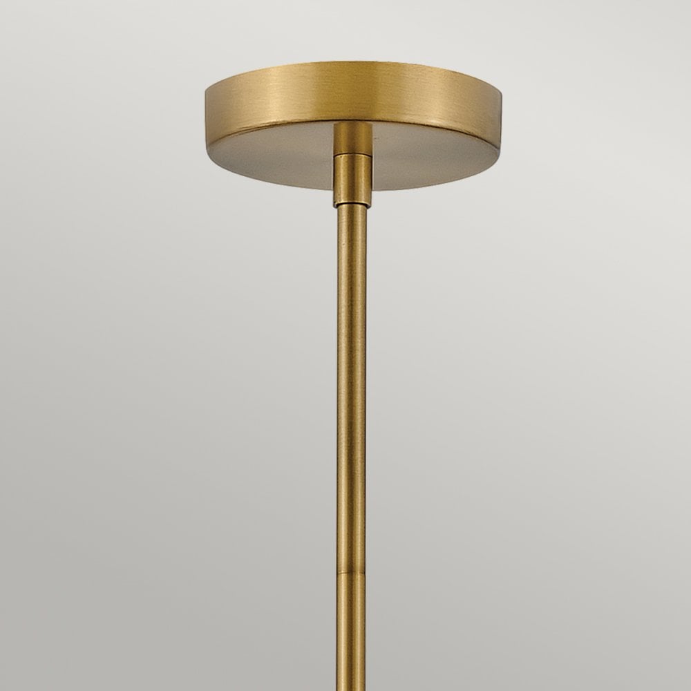 Hinkley Lighting HK-CEDRIC-P-M-BR Cedric 2 Light Medium Pendant Lacquered Brass