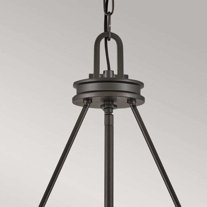Hinkley Lighting HK-COLLIER5-BX Collier 5 Light Chandelier Black Oxide