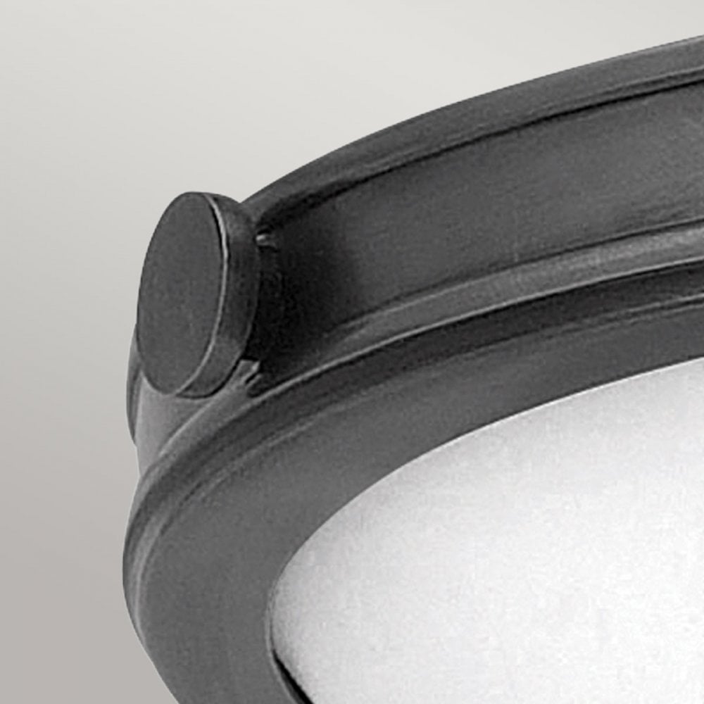 Hinkley Lighting HK-COLLIER-F-M-BX Collier 3 Light Medium Flush Black Oxide