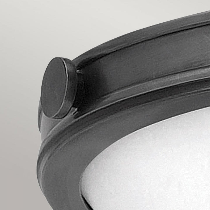 Hinkley Lighting HK-COLLIER-F-M-BX Collier 3 Light Medium Flush Black Oxide
