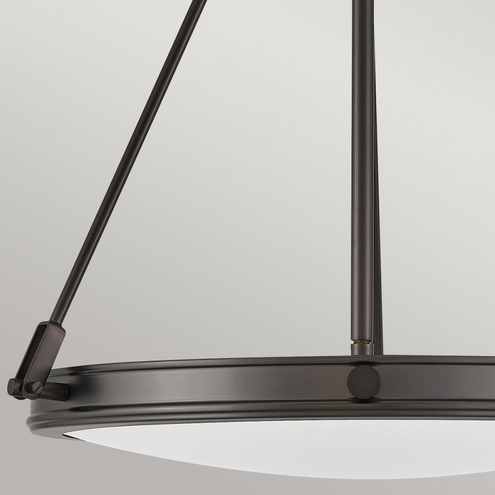 Hinkley Lighting HK-COLLIER-P-BX Collier 4 Light Pendant Black Oxide