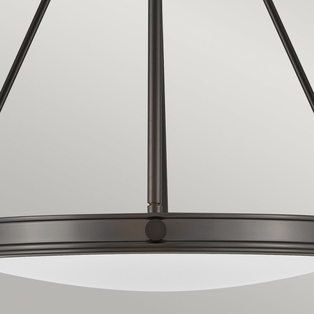 Hinkley Lighting HK-COLLIER-P-BX Collier 4 Light Pendant Black Oxide